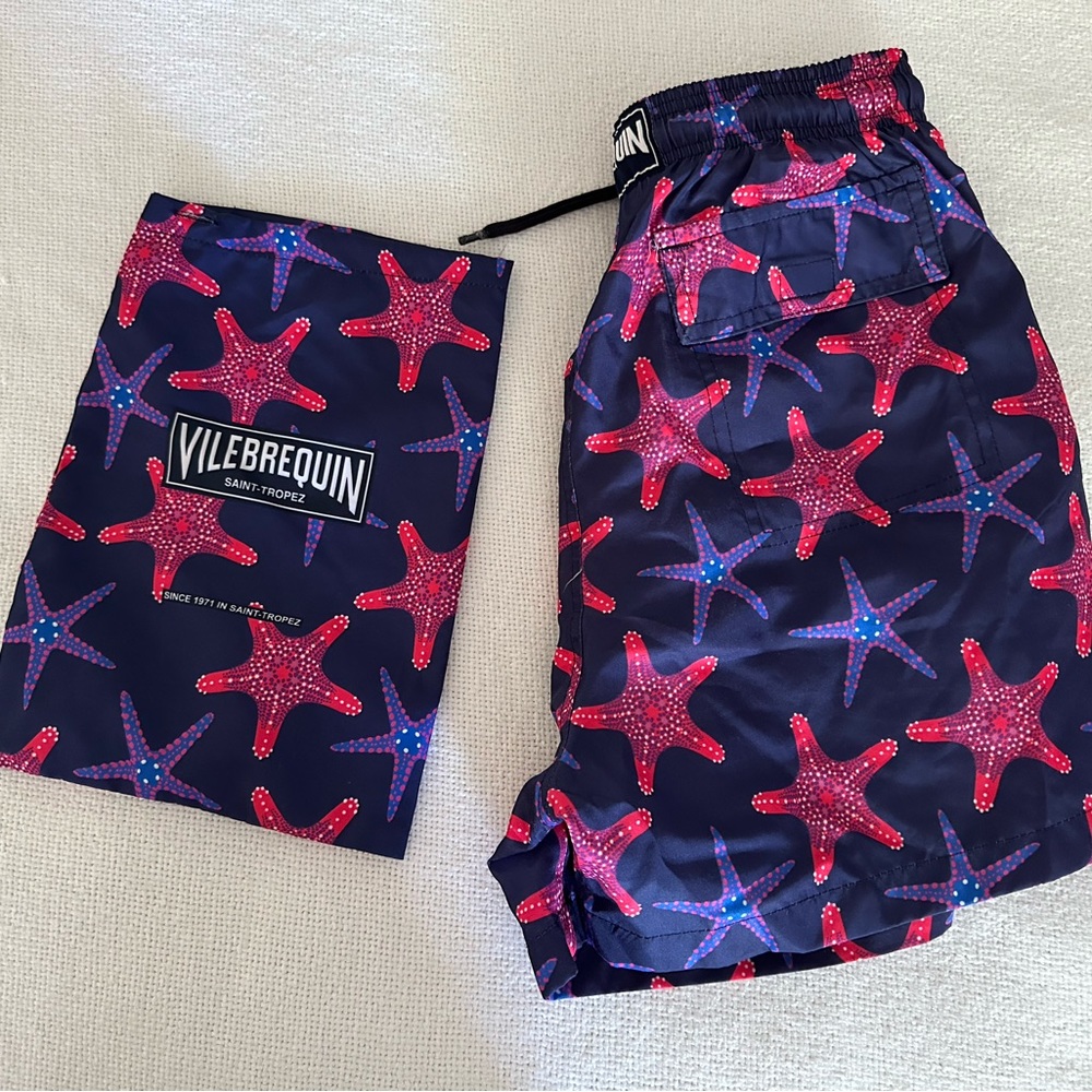 EUC, VILEBREQUIN starfish print, Men’s Swim size S
